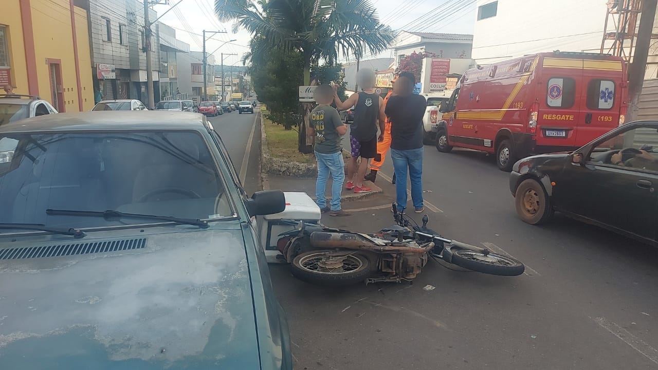 Motociclista Fica Ferido Em Acidente Em Alfenas Minas Acontece